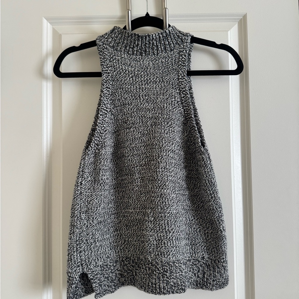 Madewell Gray Turtleneck Sweater